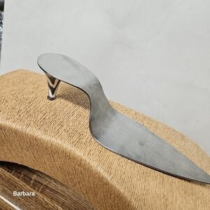 2011 Pampered Chef Promotional Zebra High Heel Cake Server